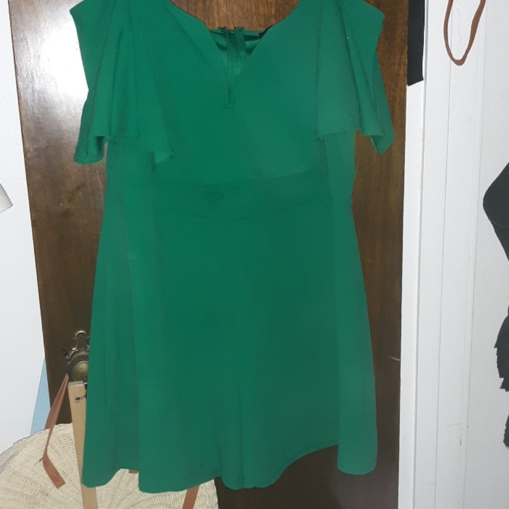 NWOT Green 3X Romper